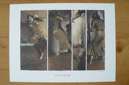 Illustration - Typhaon - Eléonore - G. Sorel - Casterman 2000 - Serigraphies & Lithographies