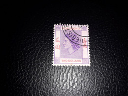 A8MIX12 COLONIE INGLESI HONG KONG QUEEN ELIZABETH TWO DOLLARS "XO" - Used Stamps