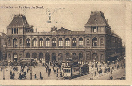 02 - 2021 - BELGIQUE - BRUXELLES - GARES - Gare Du Nord - Public Transport (surface)