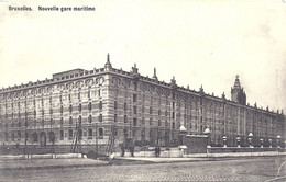 02 - 2021 - BELGIQUE - BRUXELLES - GARES - Nouvelle Gare Maritime - Nahverkehr, Oberirdisch