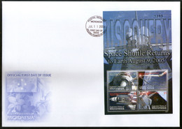 Micronesia 2006 Space Shuttle Returns Sc 697 Sheetlet FDC # 15043 - Andere & Zonder Classificatie