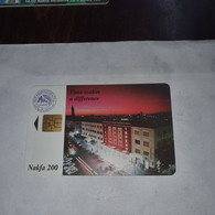 Eritrea-time Makes A Difference(nakfa 200)(10)-(0400-001955)(lokking From Chip Other)-used Card Chip+1 Card Prepiad Free - Eritrea