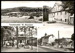 ÄLTERE POSTKARTE TAUTENWALDE WILTHEN GASTSTÄTTE ERBGERICHT ZUM PICHOTAL PICHO-BAUDE OBERSCHULE Ansichtskarte AK Postcard - Wilthen