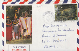 Polynésie Française - Sur Lettre//N° 466  23/8/1994 POUR PERTUIS - Andere & Zonder Classificatie