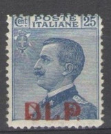 REGNO 1922-23 B.L.P 25 C. SASSONE N. 8 ** MNH - Timbres Pour Envel. Publicitaires (BLP)