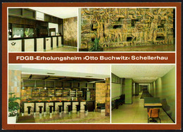 E8222 - TOP Schellerhau FDGB Heim Otto Buchwitz - Bild Und Heimat Reichenbach - Schellerhau