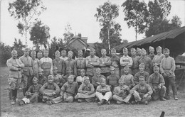 Carte Postale Photo Militaire Français Camp SISSONNE-02-Aisne Près De LAON-Soldats Du 15 ème Régiment-Photo Lefebvre - Sissonne