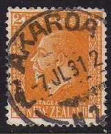Nouvelle-Zelande (1926) -   George V -  Oblitere - Oblitérés