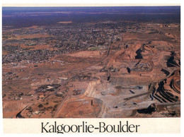 (HH 31) Australia - WA - Kalgoorlie - Boulder Mines (posted With Miliary Stamp Folded) - Kalgoorlie / Coolgardie