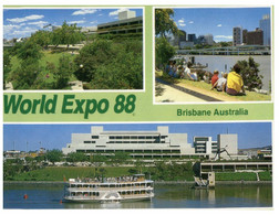 (HH 31) Australia - QLD - Brisbane Wolld Expo 88 (posted 1988 With Heraldic Stamp) - Brisbane