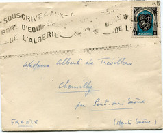 ALGERIE LETTRE DEPART CONSTANTINE ?-?-49 POUR LA FRANCE - Covers & Documents