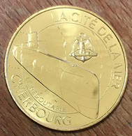 50 CHERBOURG CITÉ DE LA MER LE REDOUTABLE MDP 2016 MÉDAILLE MONNAIE DE PARIS JETON TOURISTIQUE MEDALS COIN TOKENS - 2016