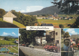 1128) STRAßWALCHEN - Salzburg - Tolle AK Mit KiRCHE Gasthof SCHWIMMBAD U. HAUS DETAILS - - Strasswalchen