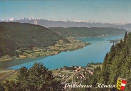 1130) OSSIACHERSEE - Kärnten - Tolle LUFTBILD AK - Dünn Besiedelt Bahnstrecke Usw. TOP - Ossiachersee-Orte