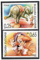 Bulgaria 2002 .EUROPA CEPT, Cirkus . 2v. - Neufs