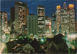CPM Belo Horizonte Vista Noturna Do Centro BRAZIL (1085525) - Belo Horizonte