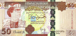 LIBYE 2008 50 Dinar - P.75  Neuf UNC - Libya