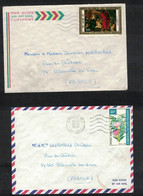 DAHOMEY- LOT DE 2 Enveloppes - Briefe U. Dokumente