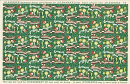 Denmark; Christmas Seals. Full Sheet 1951   MNH**   Imperforated - Full Sheets & Multiples