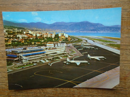 Nice , Vue Aérienne De L'aéroport Nice - Côte D'azur - Luftfahrt - Flughafen