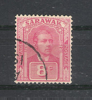 SARAWAK  ( MALAYSIA ) /  Y. & T.  N° 59  /   8 Cents  Rouge - Sarawak (...-1963)