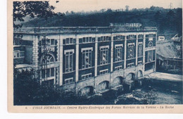 L'isle Jourdain Centre Hydro électrique Des Forces Motrices De La Vienne, La Roche. - L'Isle Jourdain