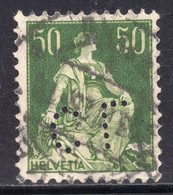 Switzerland 1908 - Perfins "CL" - Perfin