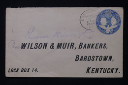 ETATS UNIS - Entier Postal Avec Repiquage De Bardstown En 1896 - L 88365 - ...-1900