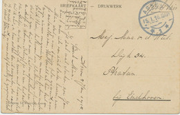 NIEDERLANDE 1915/6, 3 Versch. Portofreie "MILITAIR"-Karten Aus ASSEN Und HAARLEM - Briefe U. Dokumente
