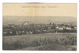 G1155 - COULANGE LA VINEUSE - Vue Générale - Coulanges La Vineuse