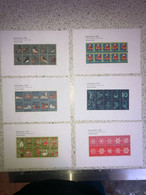 N3     Denmark New Print Of Christmas Sheets - Hojas Completas