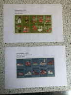 N2     Denmark New Print Of Christmas Sheets - Feuilles Complètes Et Multiples