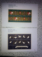 N0     Denmark New Print Of Christmas Sheets - Hojas Completas
