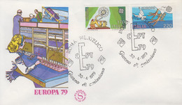 Enveloppe   FDC   1er   Jour   ITALIE     EUROPA    1979 - 1979