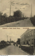 BÜDERICH, Kreis Moers, Bahnhofstrasse (1919) AK - Wesel