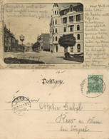 WESEL A. Rhein, Bahnhofstrasse (1902) AK - Wesel