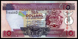 # # # Banknote Von Den Solomon-Inseln 10 Dollars UNC # # # - Solomonen