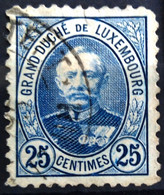 LUXEMBOURG                         N° 62                                OBLITERE - 1891 Adolphe Front Side