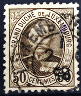 LUXEMBOURG                         N° 65                                OBLITERE - 1891 Adolphe Front Side