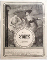 PUB 1914 LES PARFUMS LUBIN TANIT PAMPRES D OR ENIGMA SOLA MIA RUE ROYALE PARIS PARFUMERIE - Zonder Classificatie