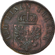 Monnaie, Etats Allemands, PRUSSIA, Wilhelm I, 3 Pfennig, 1869, Berlin, TB+ - Taler & Doppeltaler