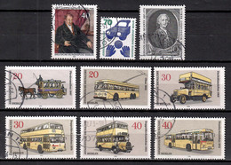 Berlin 1973, MiNr. 446-451 + 452 + 453 + 454; Gestempelt; Berl.1 - Other & Unclassified