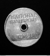 Jeton De Nécessité Britannique De Métro Ou Bus Années 70 "3 Pence / National Transport Tokens" Ticket De Métro - Monétaires/De Nécessité