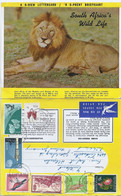 Zuid Afrika Een 6-prent Briefkaart Per Luchtpost Naar West Duitsland (632) - Autres & Non Classés