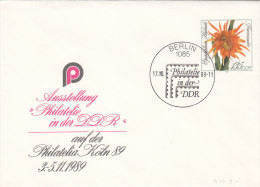DDR U 10, Gestempelt, Mit Sonderstempel: Berlin 1085 Philatelie In Der DDR 17.10.1989 - Enveloppes - Oblitérées