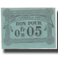 Billet, Algeria, 5 Centimes, Chambre De Commerce, 1915, 1915-10-12, SUP+ - Algérie