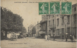 CASTRES - PLACE DE LA MAIRIE -ANNEE 1926 - Autres & Non Classés