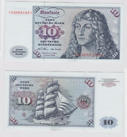 T142239 Banknote 10 DM Deutsche Mark Ro. 270a Schein 2.Jan. 1970 KN CD 5689199 A - 10 DM