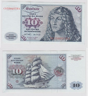 T142382 Banknote 10 DM Deutsche Mark Ro. 270a Schein 2.Jan. 1970 KN CD 7502573 A - 10 Deutsche Mark
