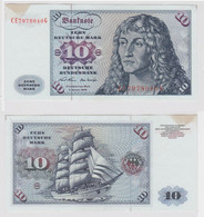 T142452 Banknote 10 DM Deutsche Mark Ro. 270b Schein 2.Jan. 1970 KN CE 7978040 G - 10 Deutsche Mark